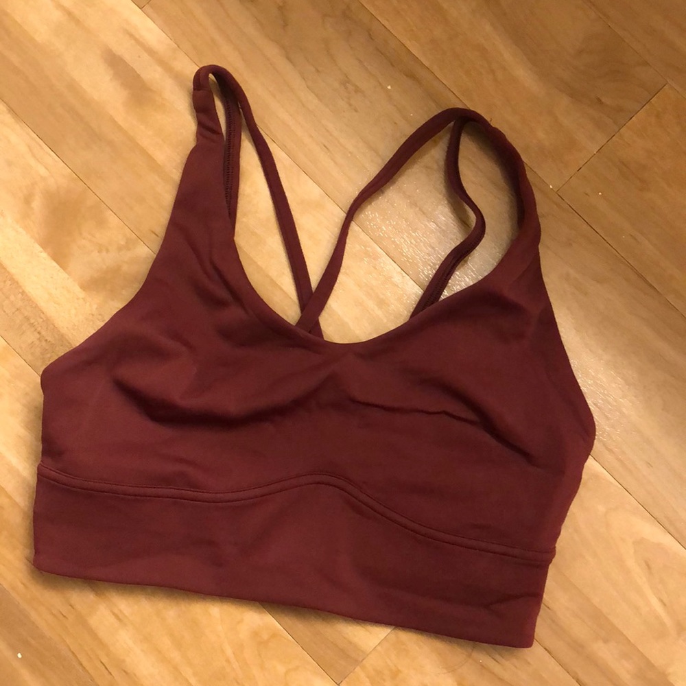 Lululemon In alignment long line bra size 6